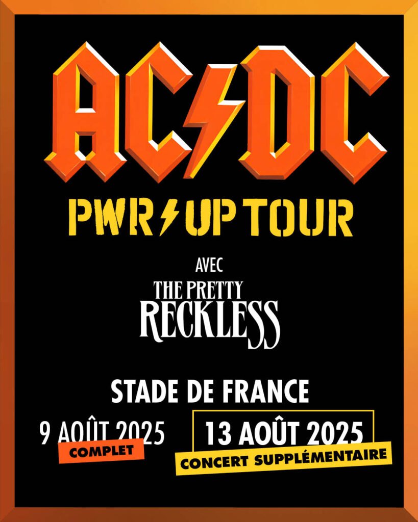 AC/DC - STADE DE FRANCE - 13 août 2025