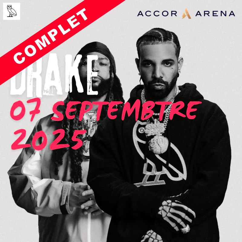 DRAKE PLATINUM - PARIS ACCOR ARENA - Du 7 septembre 2025