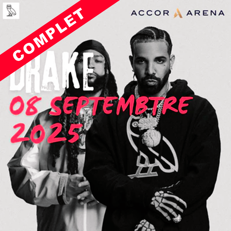 DRAKE PLATINUM - PARIS ACCOR ARENA - Du 8 septembre 2025
