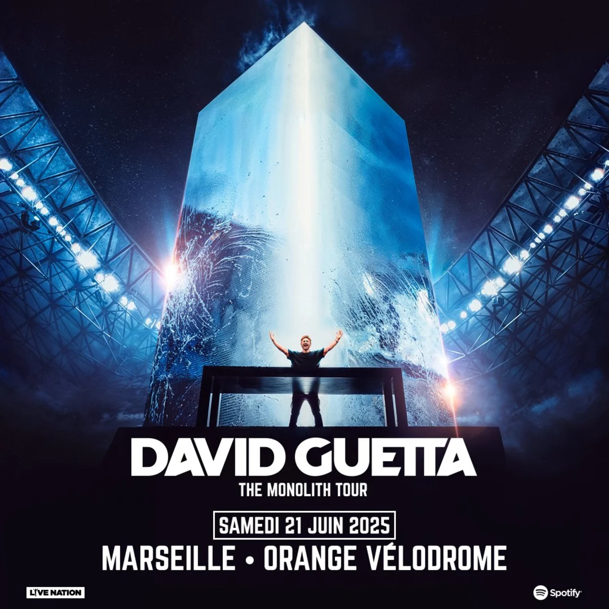 DAVID GUETTA - ORANGE VELODROME - 21 juin 2025